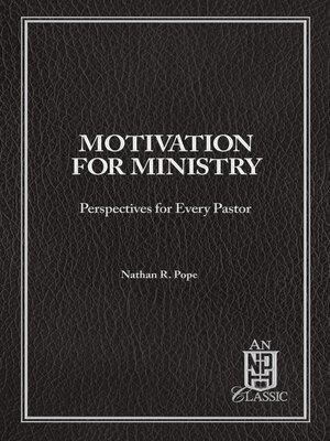 cover image of Motivation For Ministry